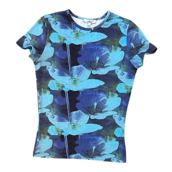 Miaou Mini Tee Azul - Picture 2 of 7